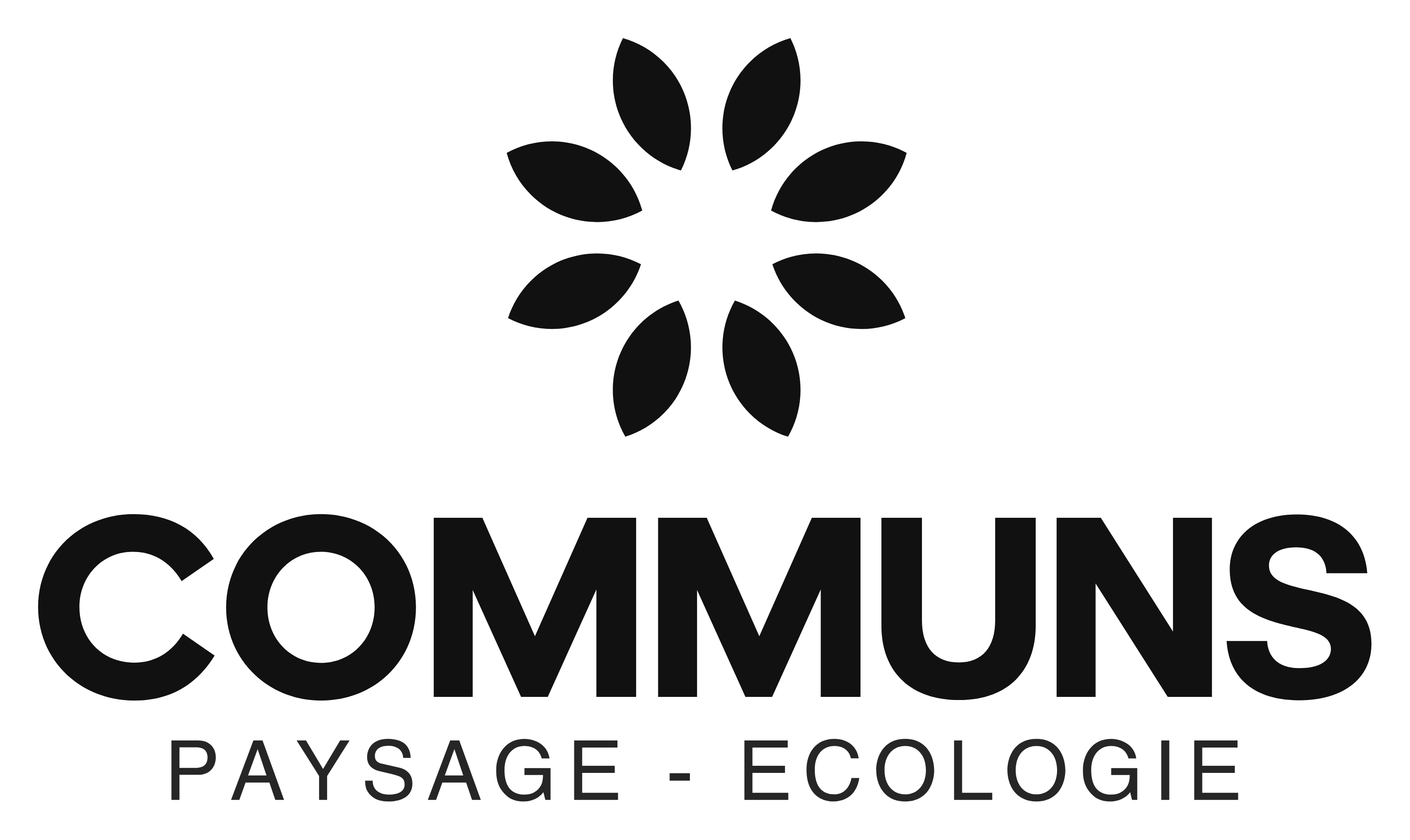 logo communs noir